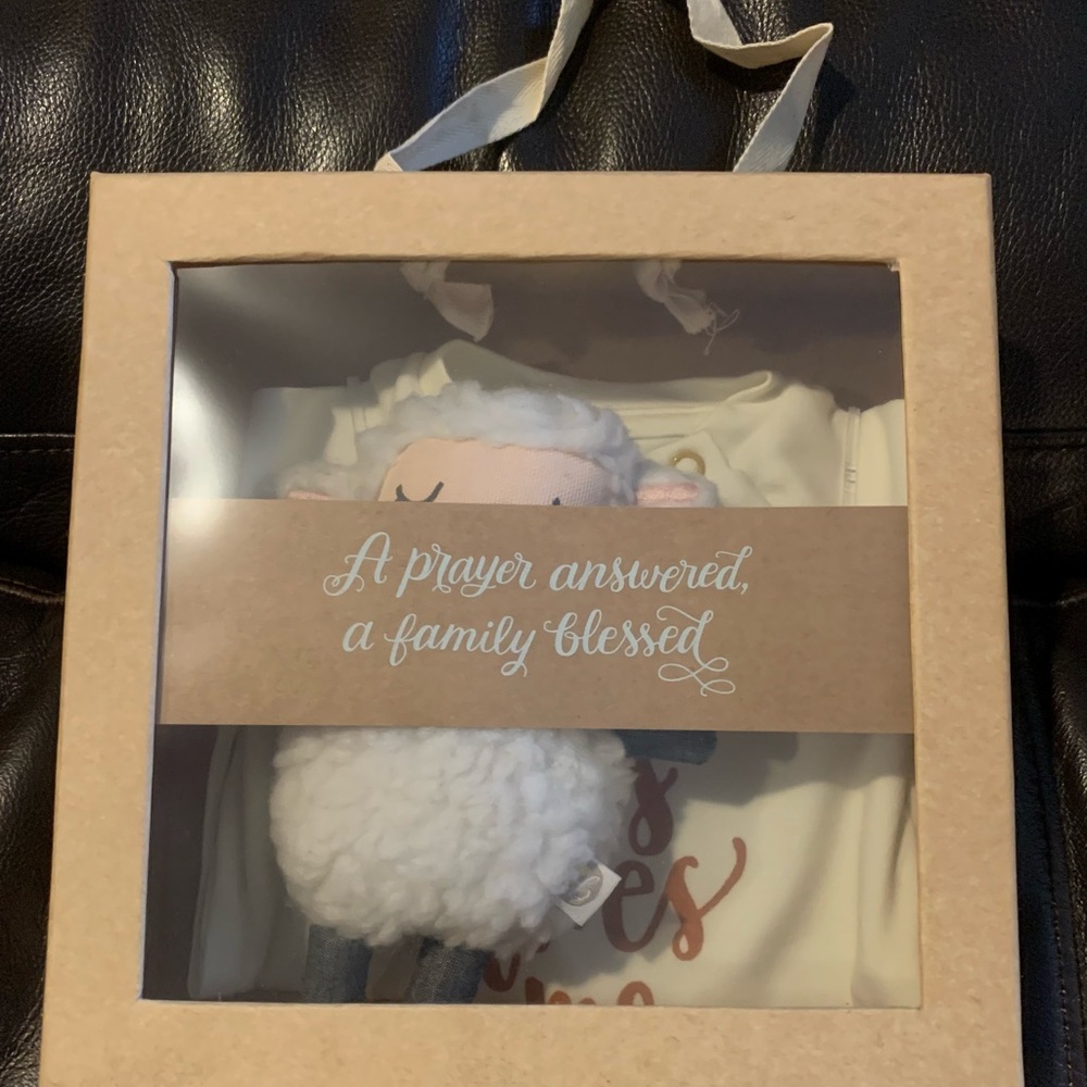 A Prayer Answered, A Family Blessed - Hallmark New Baby Gift Set
